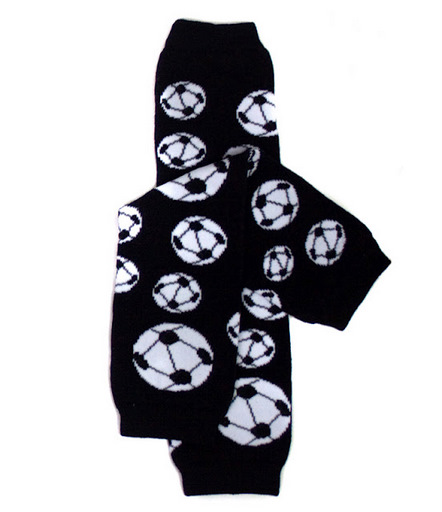 Baby Leg Warmers ~ Soccer Ball Baby Leg Warmers ~ Soccer Ball